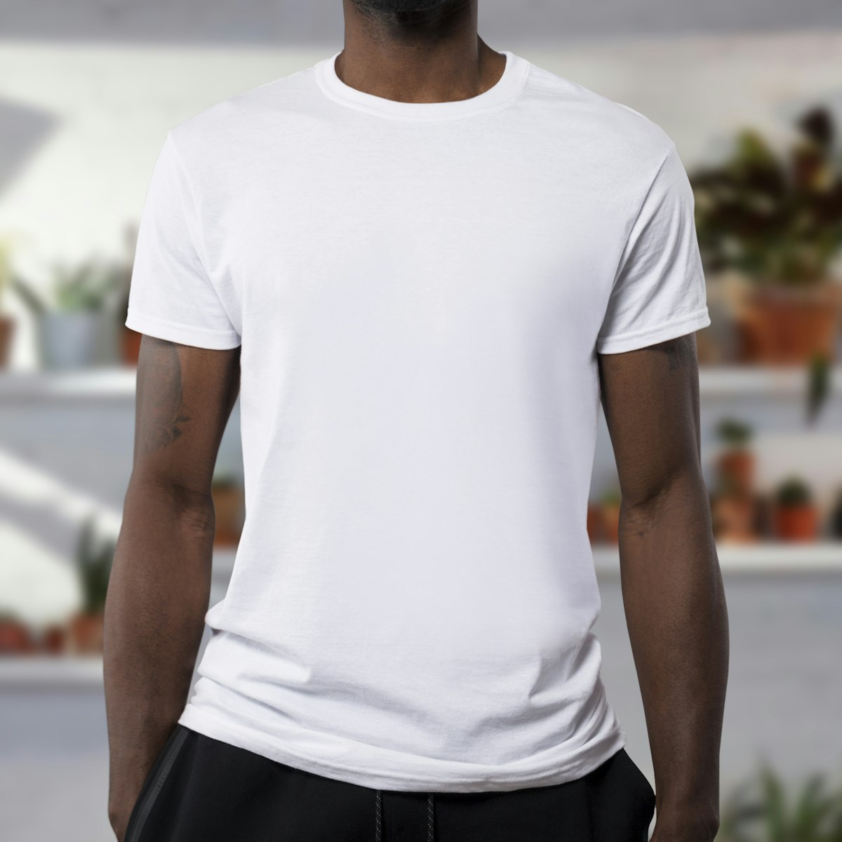 Playera básica de algodón